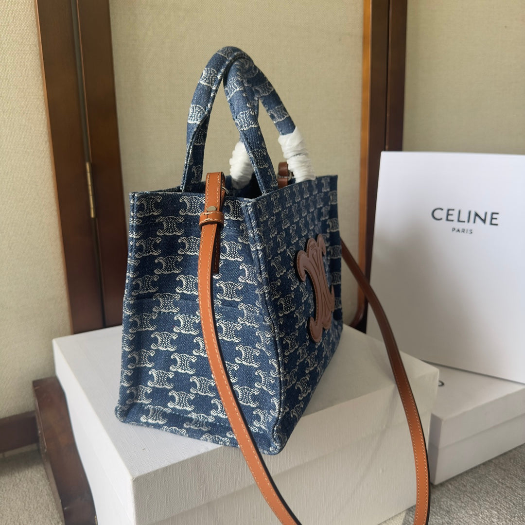 Celine Cabas Thais – Triomphe Denim