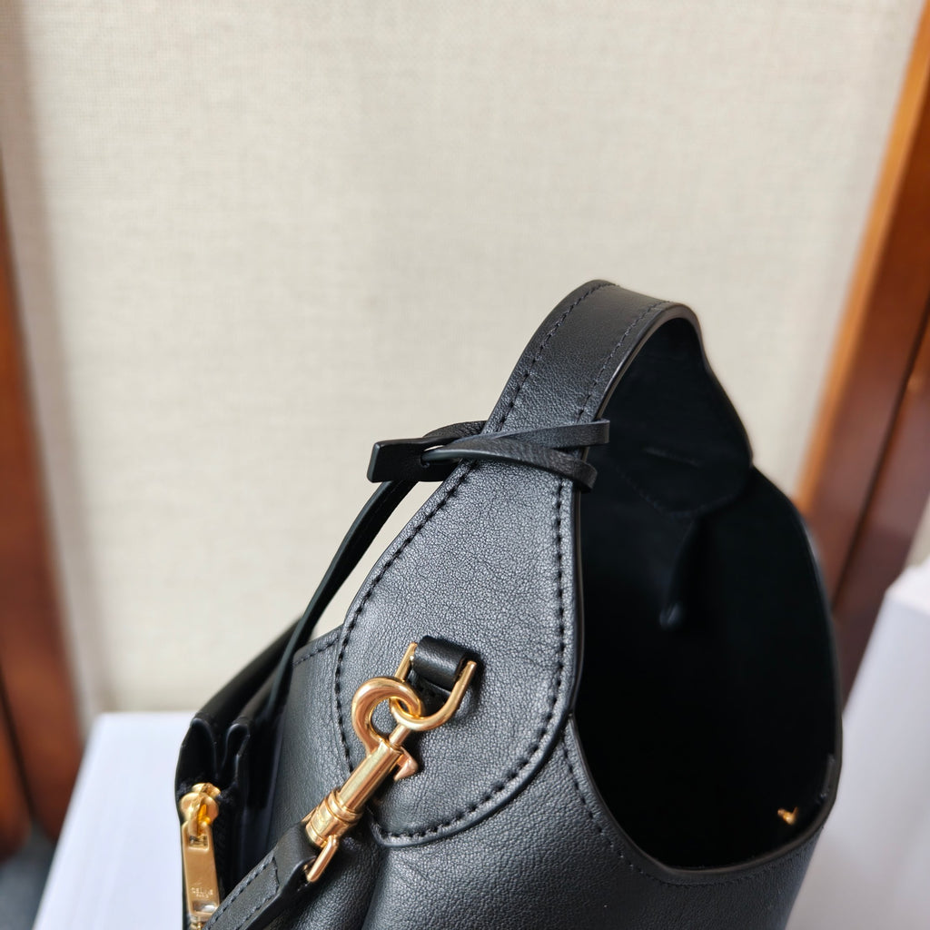 Celine Teen Hobo Bag – Black