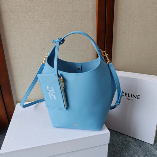 Celine Teen Hobo Bag – Sky Blue