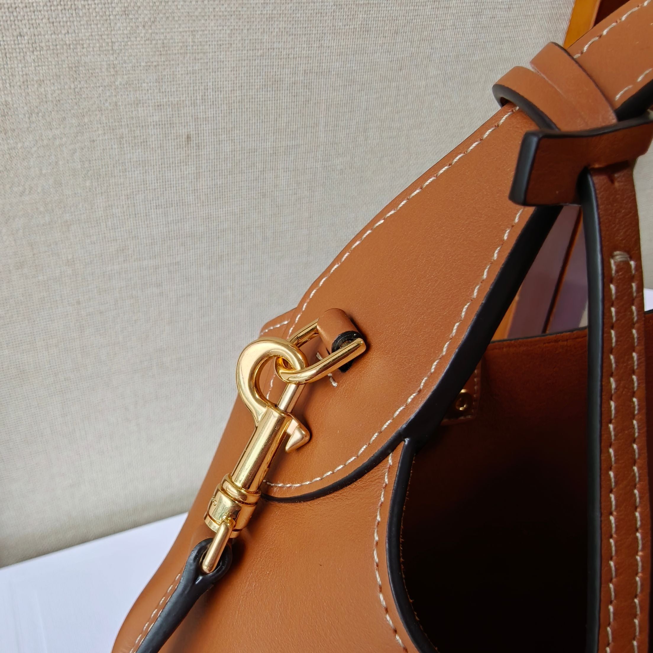 Celine Teen Hobo Bag – Tan