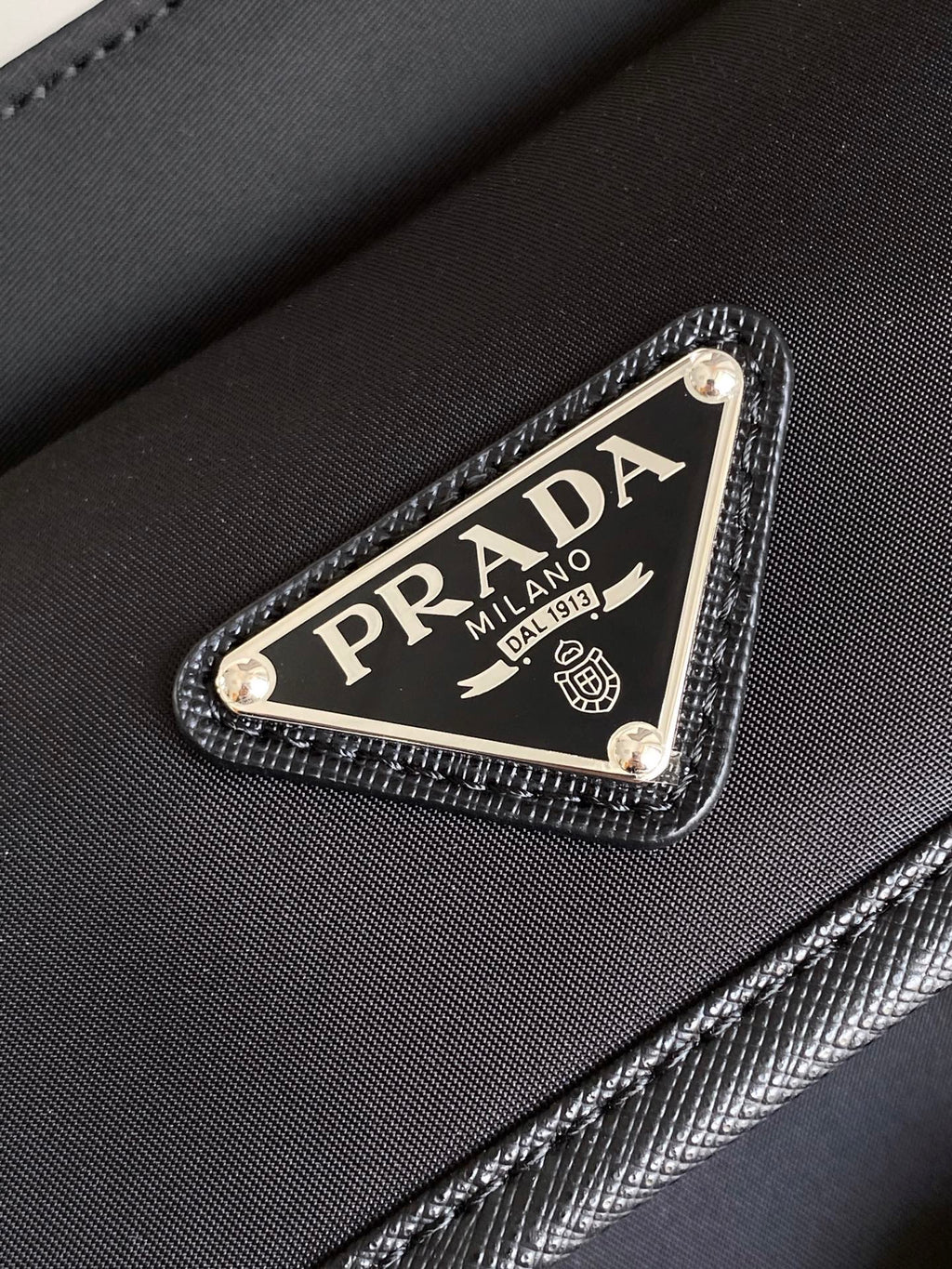Prada Re-Nylon Messenger Bag – Black