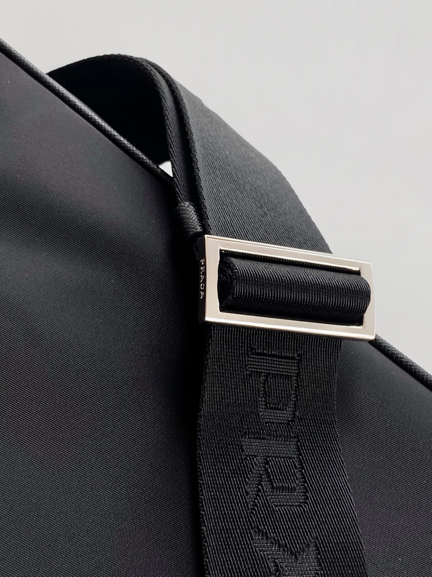 Prada Re-Nylon Messenger Bag – Black
