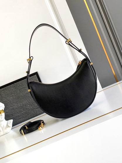 Prada Arque Hobo Bag – Black