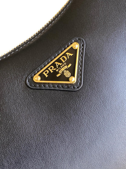 Prada Arque Hobo Bag – Black