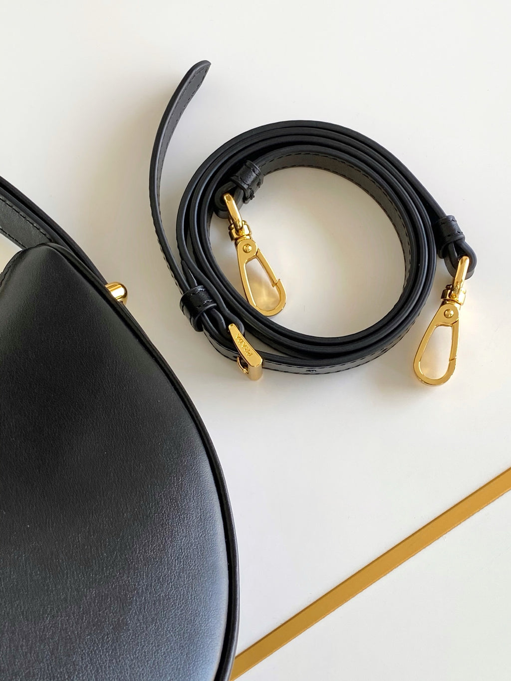 Prada Arque Hobo Bag – Black