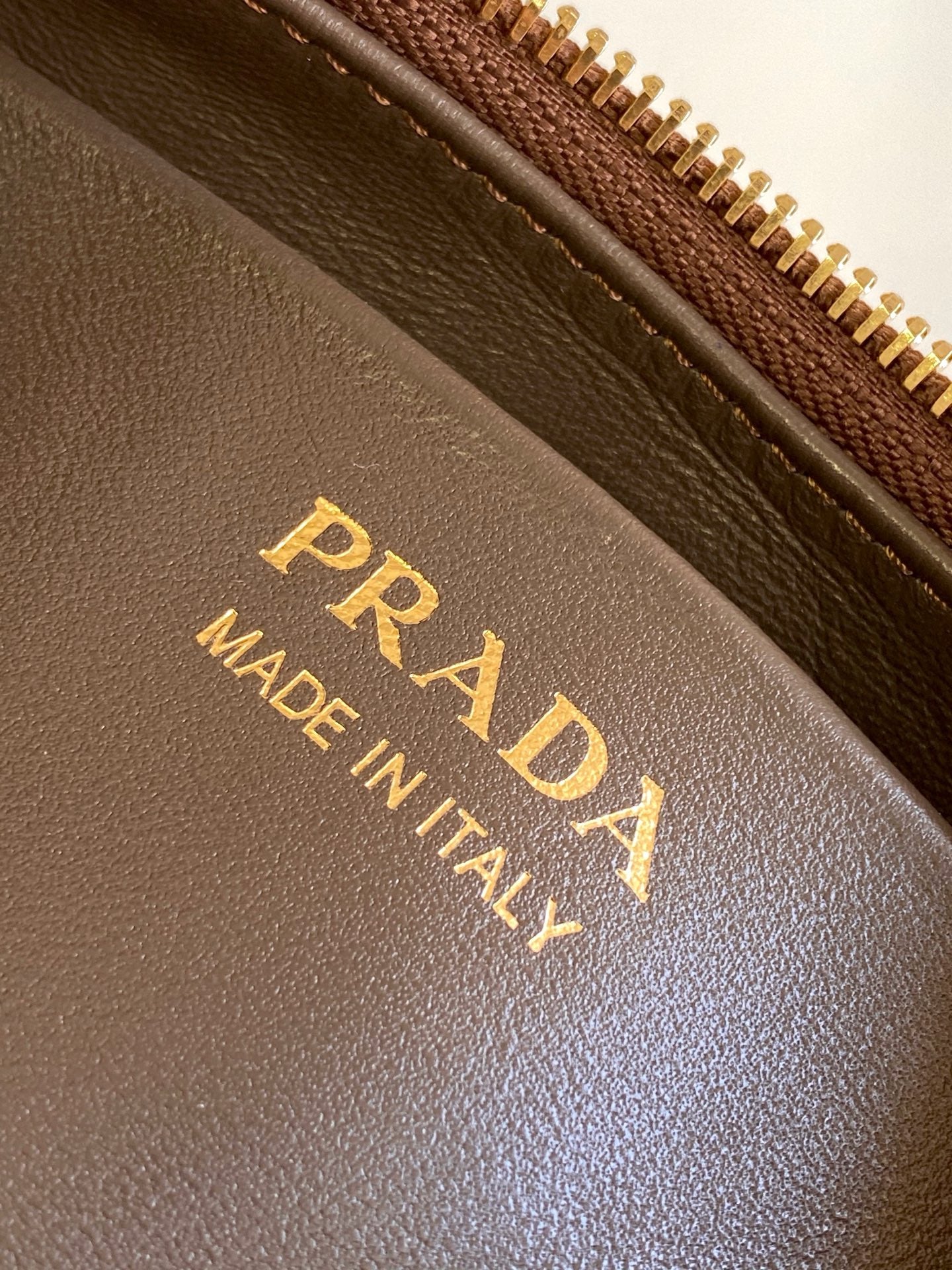 Prada Arque Hobo Bag – Tobacco Suede