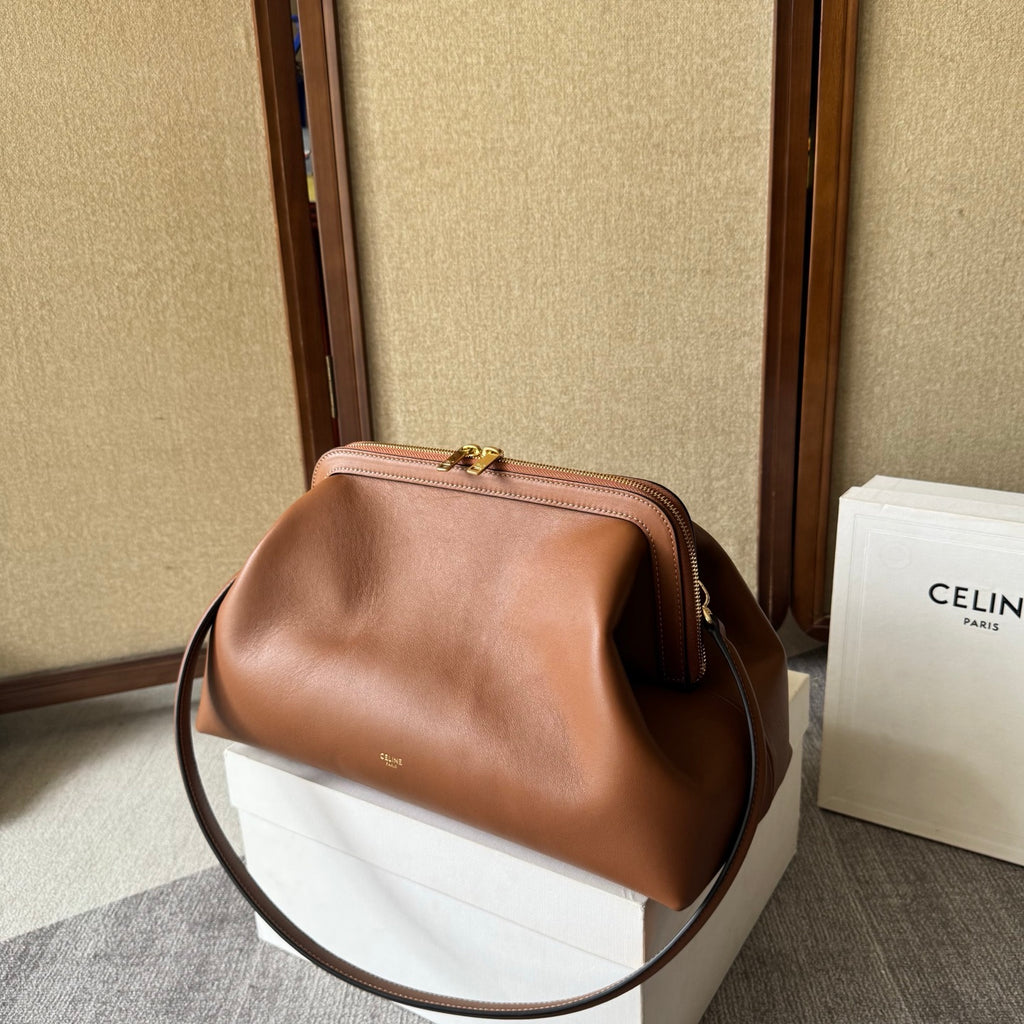 Celine Doctor Pouch – Tan