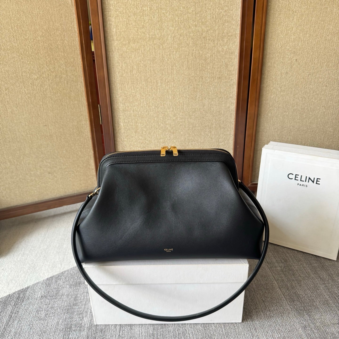 Celine Doctor Pouch – Black