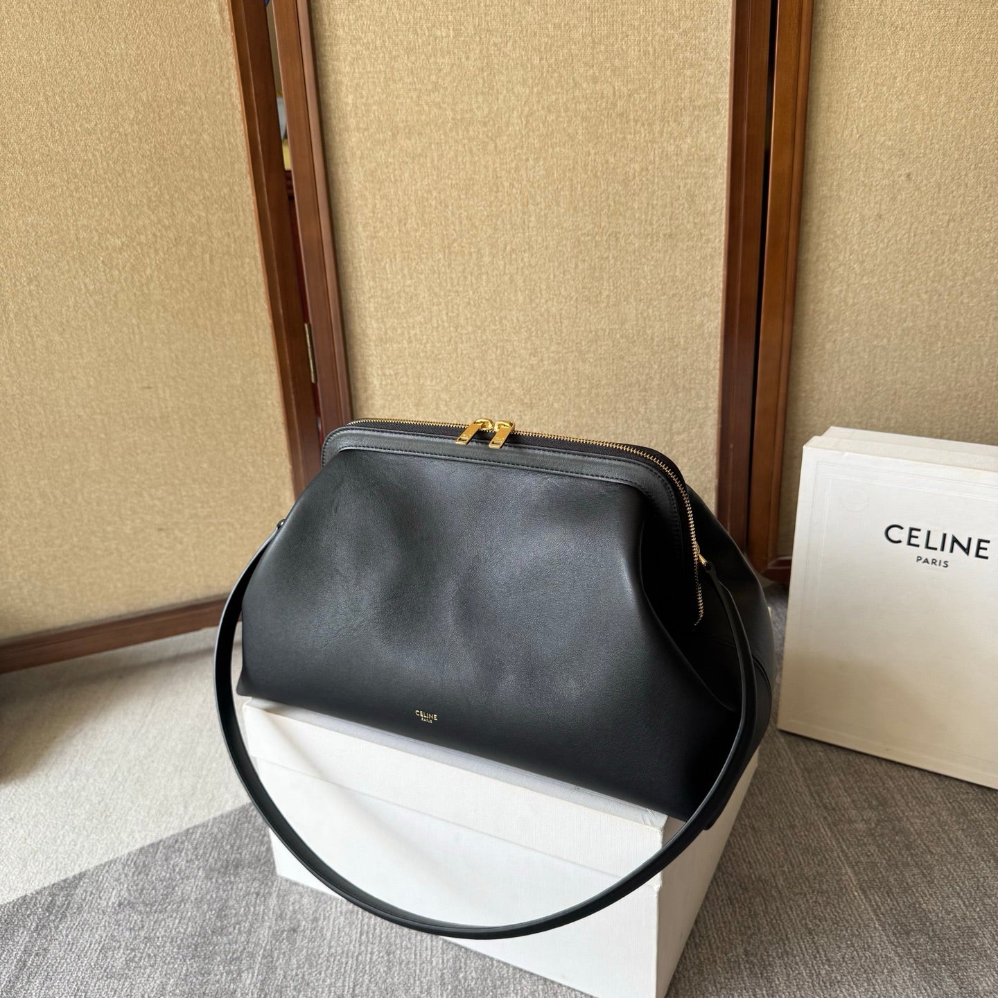 Celine Doctor Pouch – Black