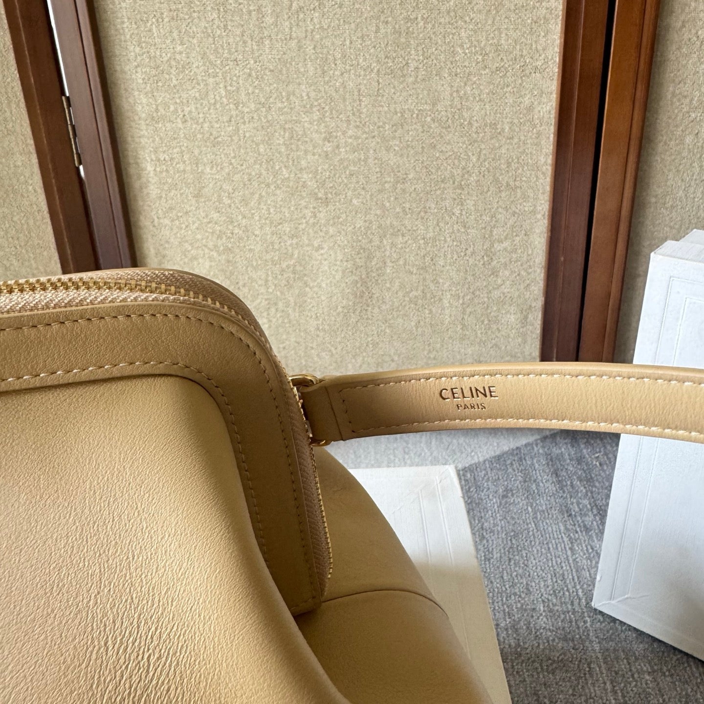 Celine Doctor Pouch – Cream