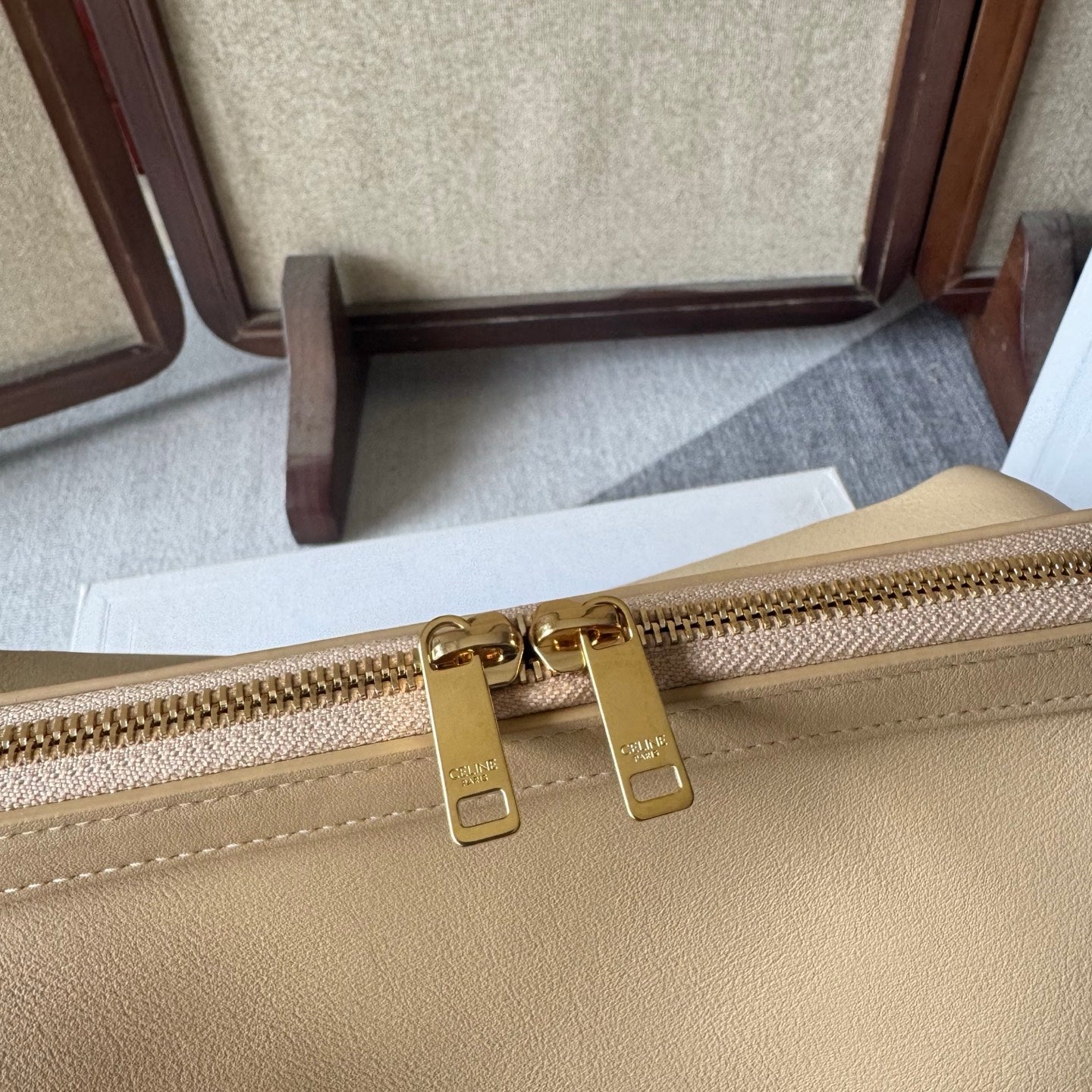 Celine Doctor Pouch – Cream