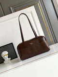 Prada Carry Bowling Bag – Dark Brown