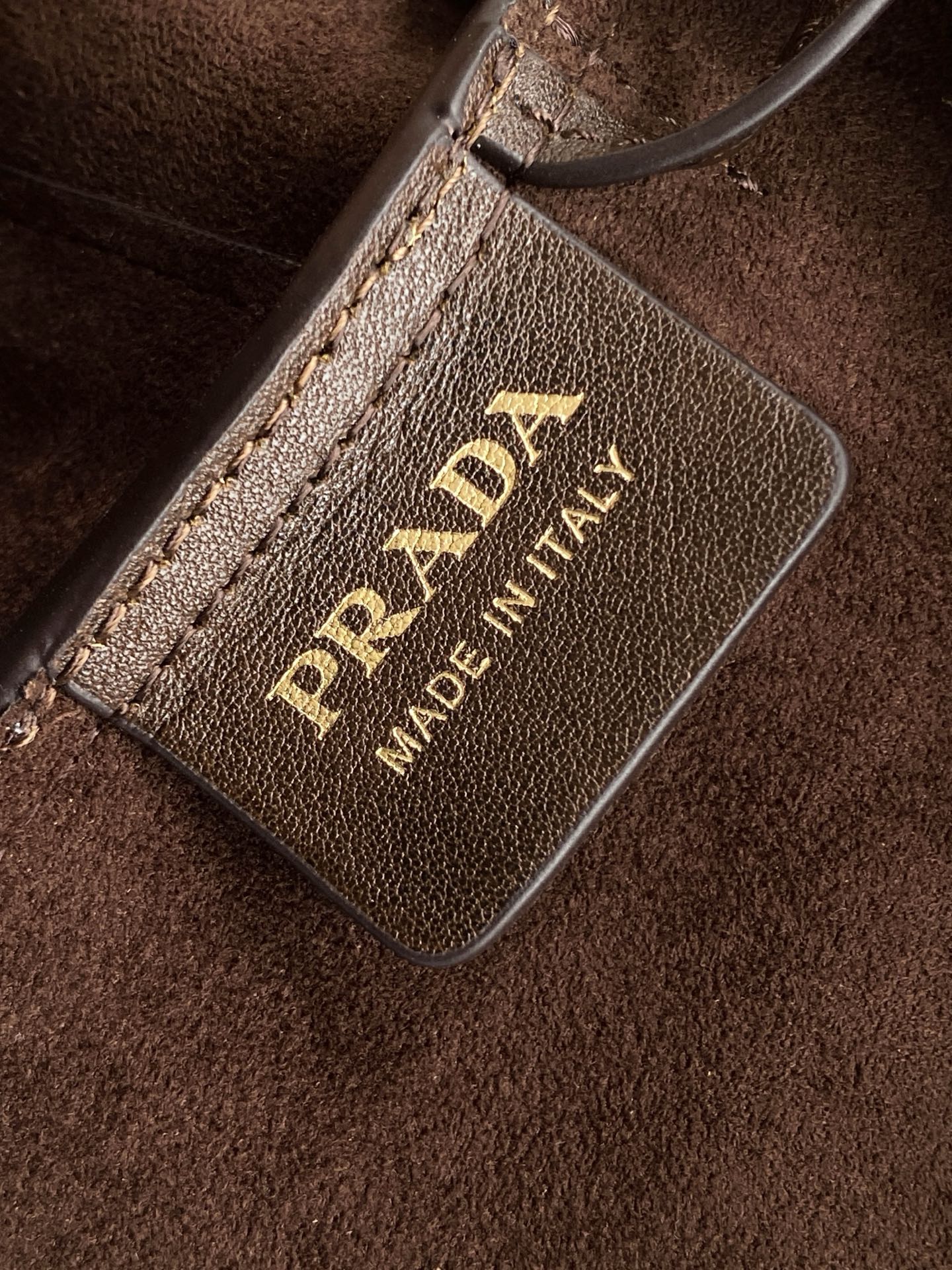 Prada Carry Bowling Bag – Dark Brown