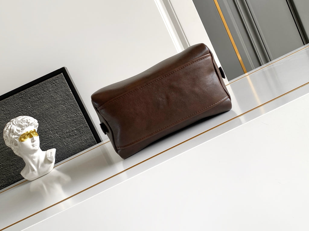 Prada Carry Mini Bag – Dark Brown