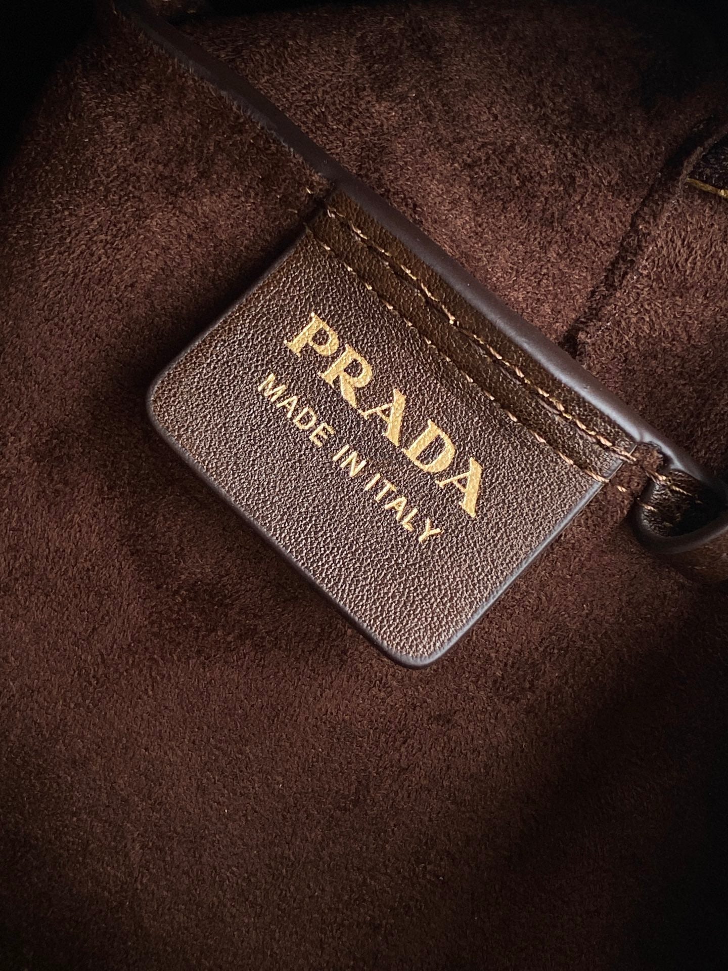 Prada Carry Mini Bag – Dark Brown