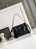 Prada Bonnie Bag – Black Glazed Leather