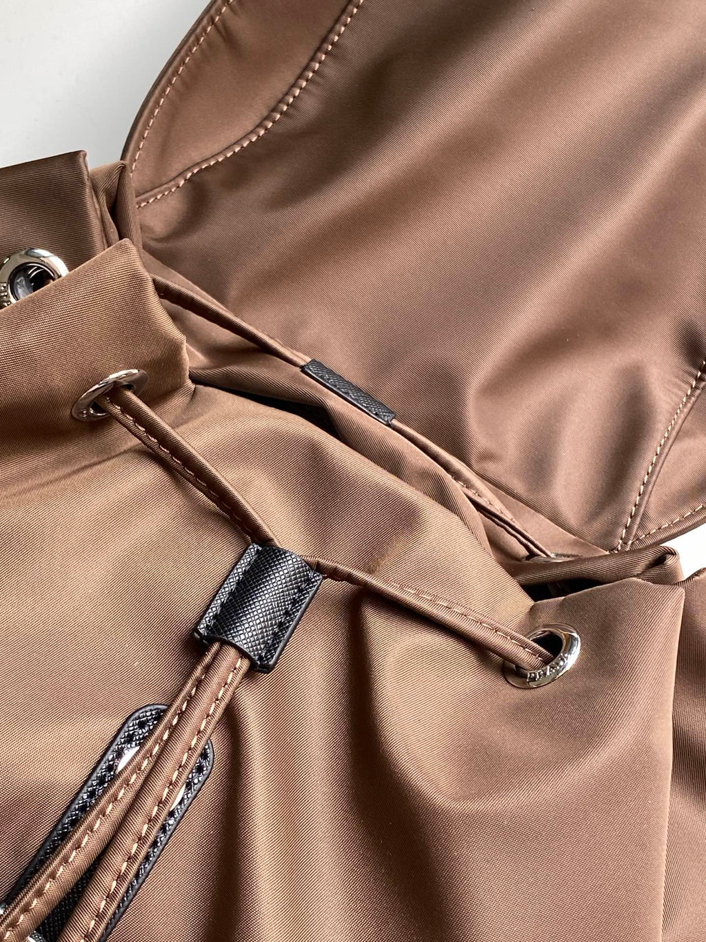 Prada Re-Nylon Backpack – Tobacco Brown