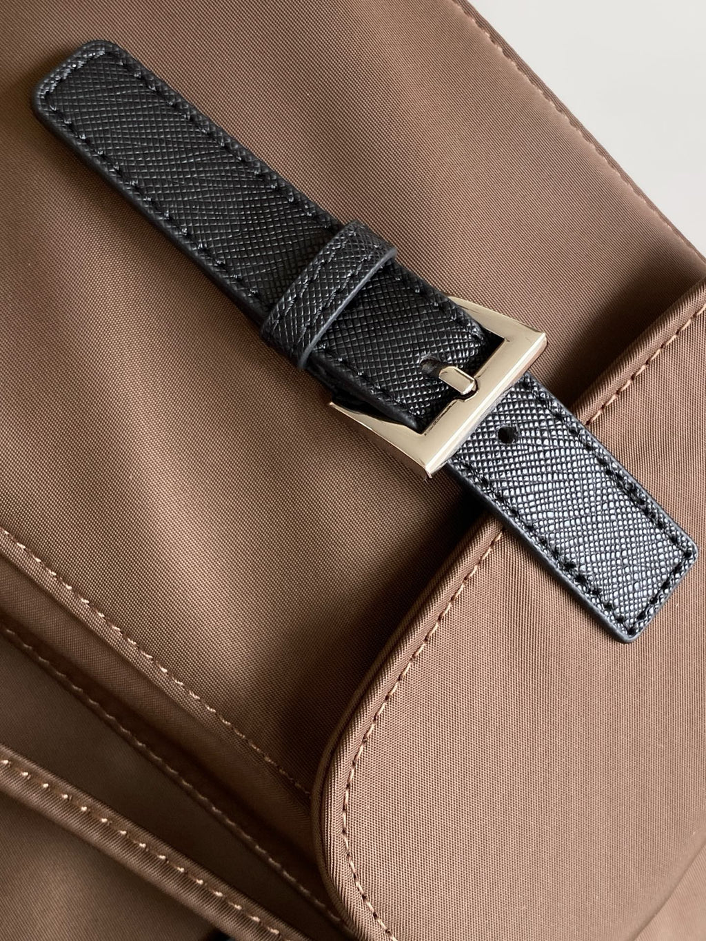 Prada Re-Nylon Backpack – Tobacco Brown
