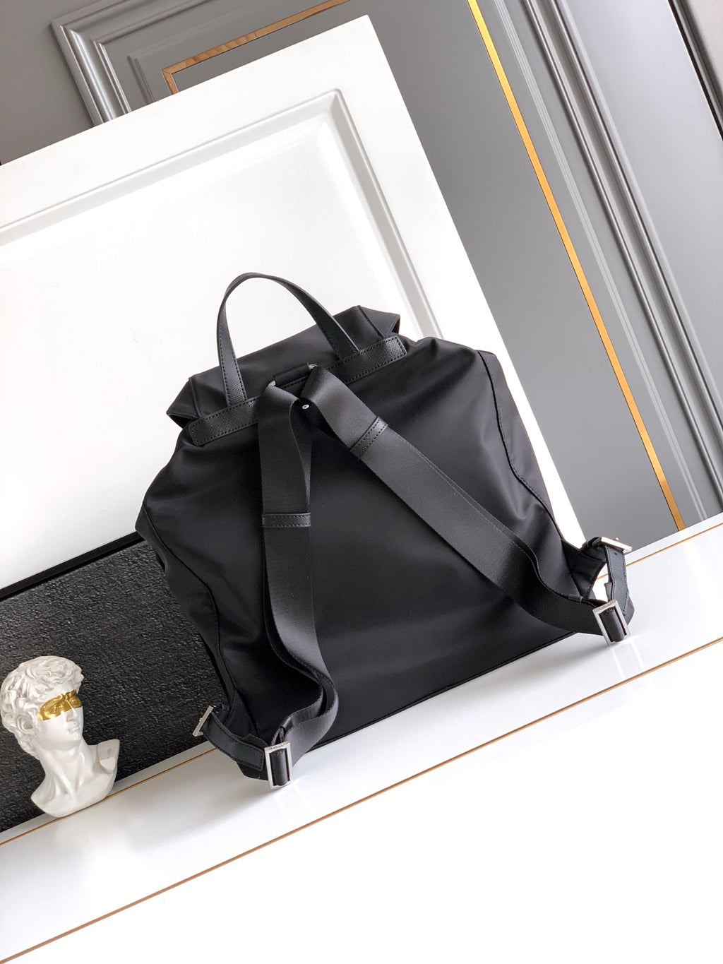 Prada Re-Nylon Backpack – Black