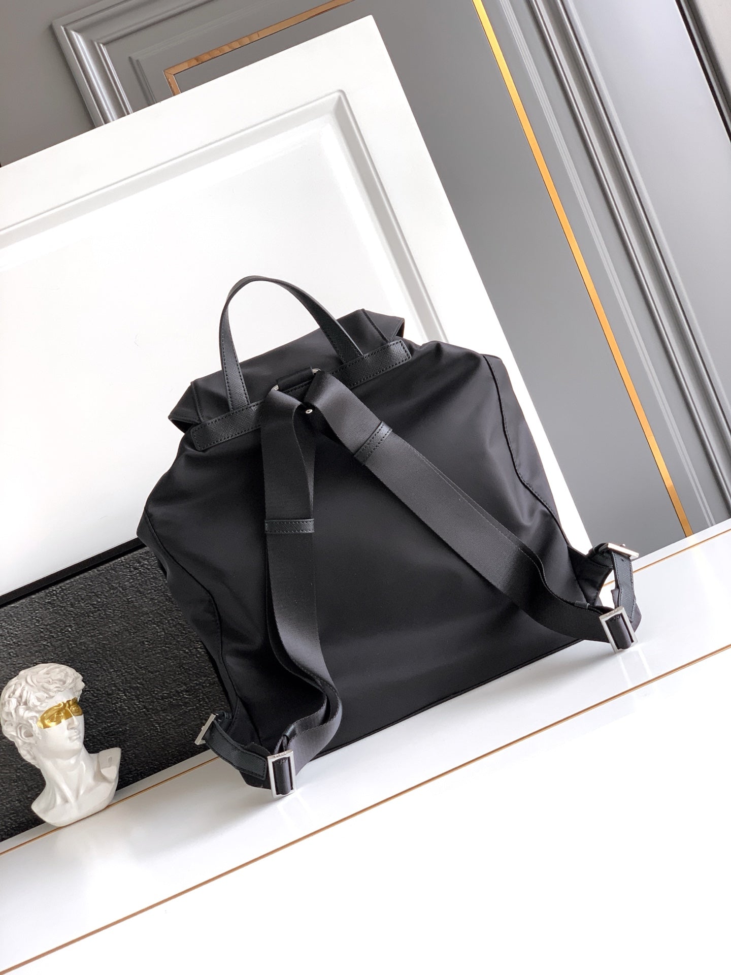 Prada Re-Nylon Backpack – Black