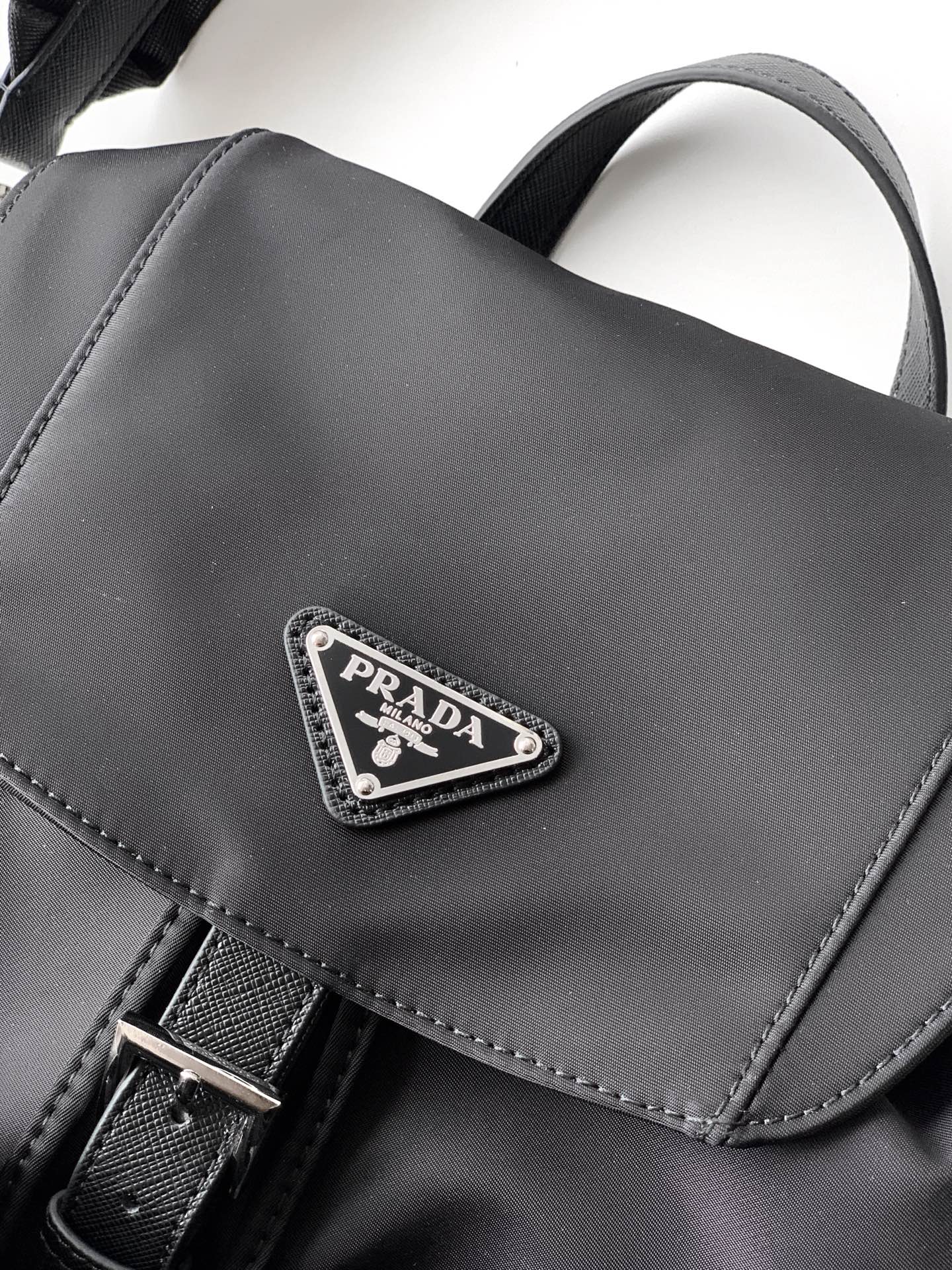 Prada Re-Nylon Backpack – Black