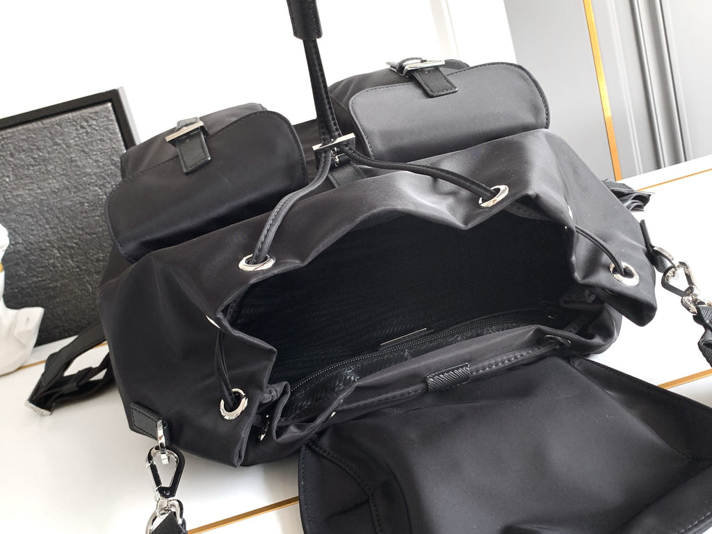 Prada Re-Nylon Backpack – Black