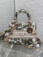 Dior Lady D-Lite Bag – Granville Rose Embroidery (Oat / Vintage Green)