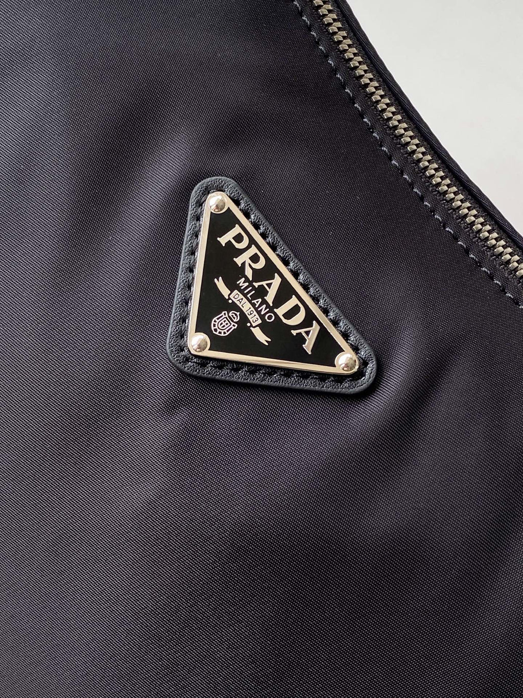 Prada Explore Hobo Bag in Re-Nylon and Leather — Black