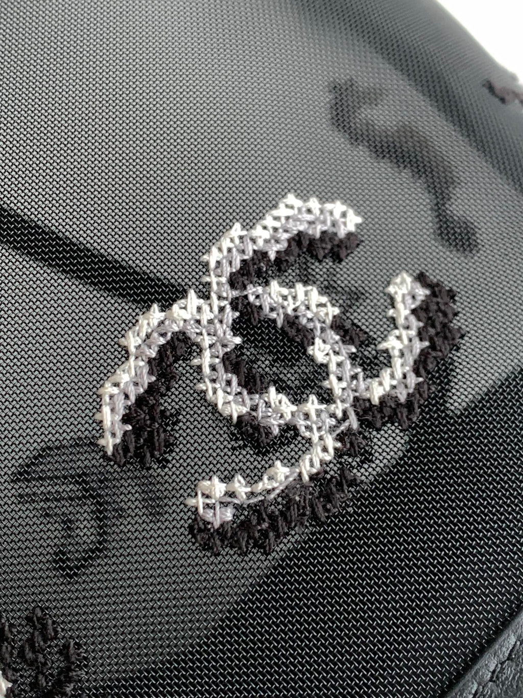 Chanel 26M Mesh Bucket Bag Black