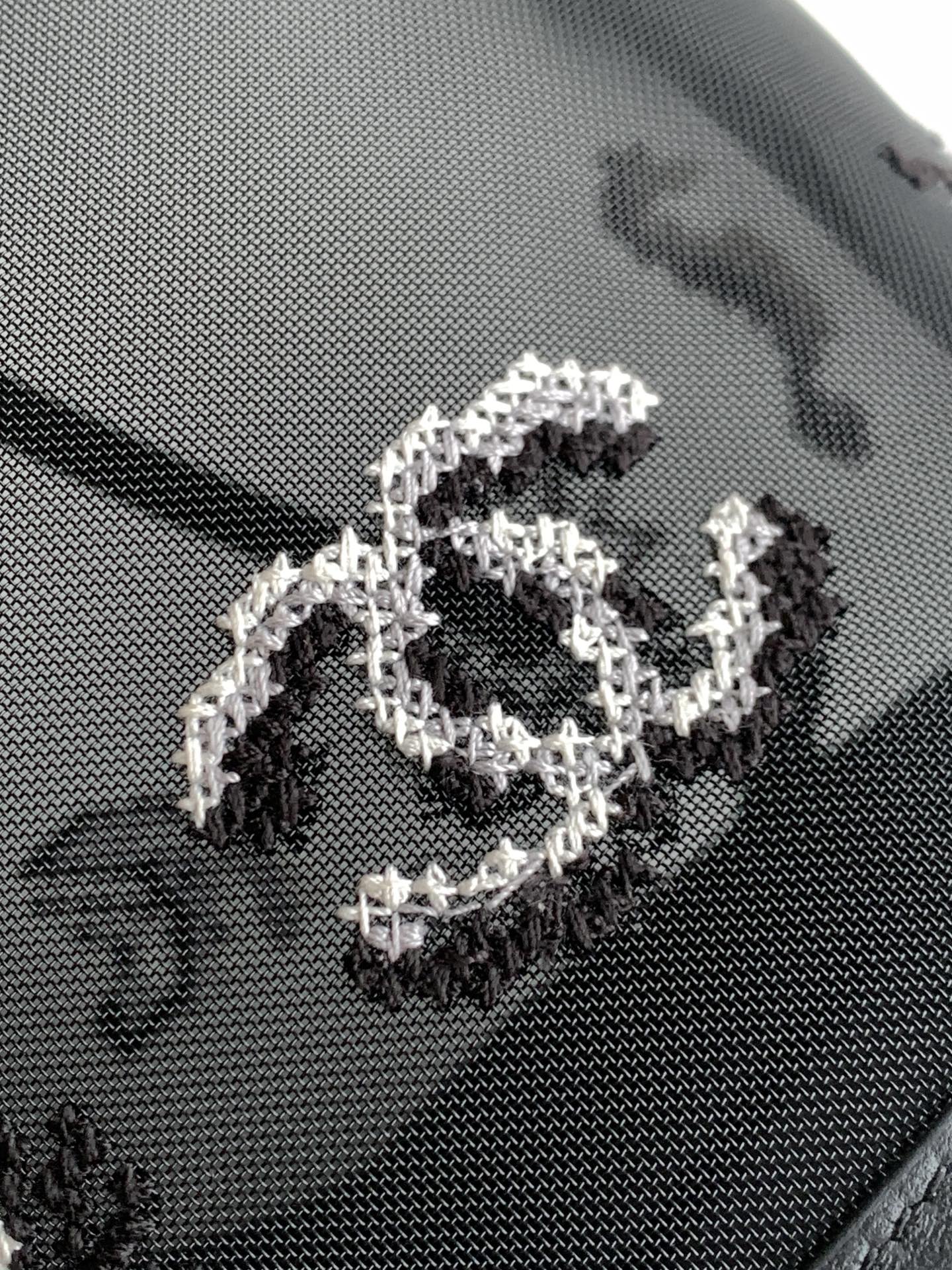 Chanel 26M Mesh Bucket Bag Black