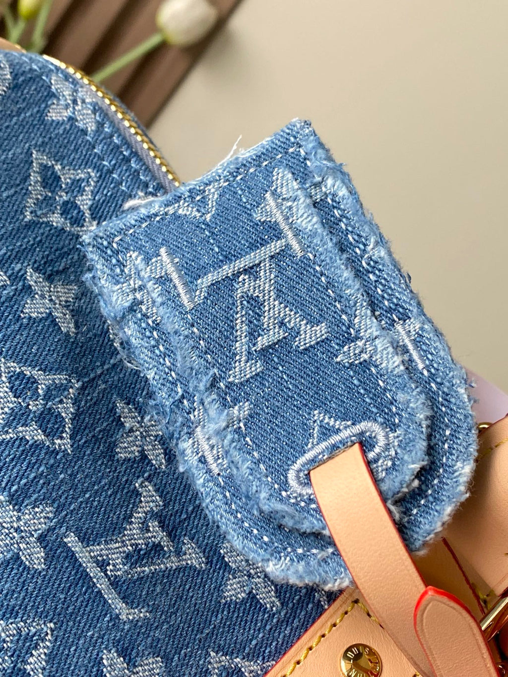 Louis Vuitton Keepall Bandoulière 45 - Denim Blue Monogram