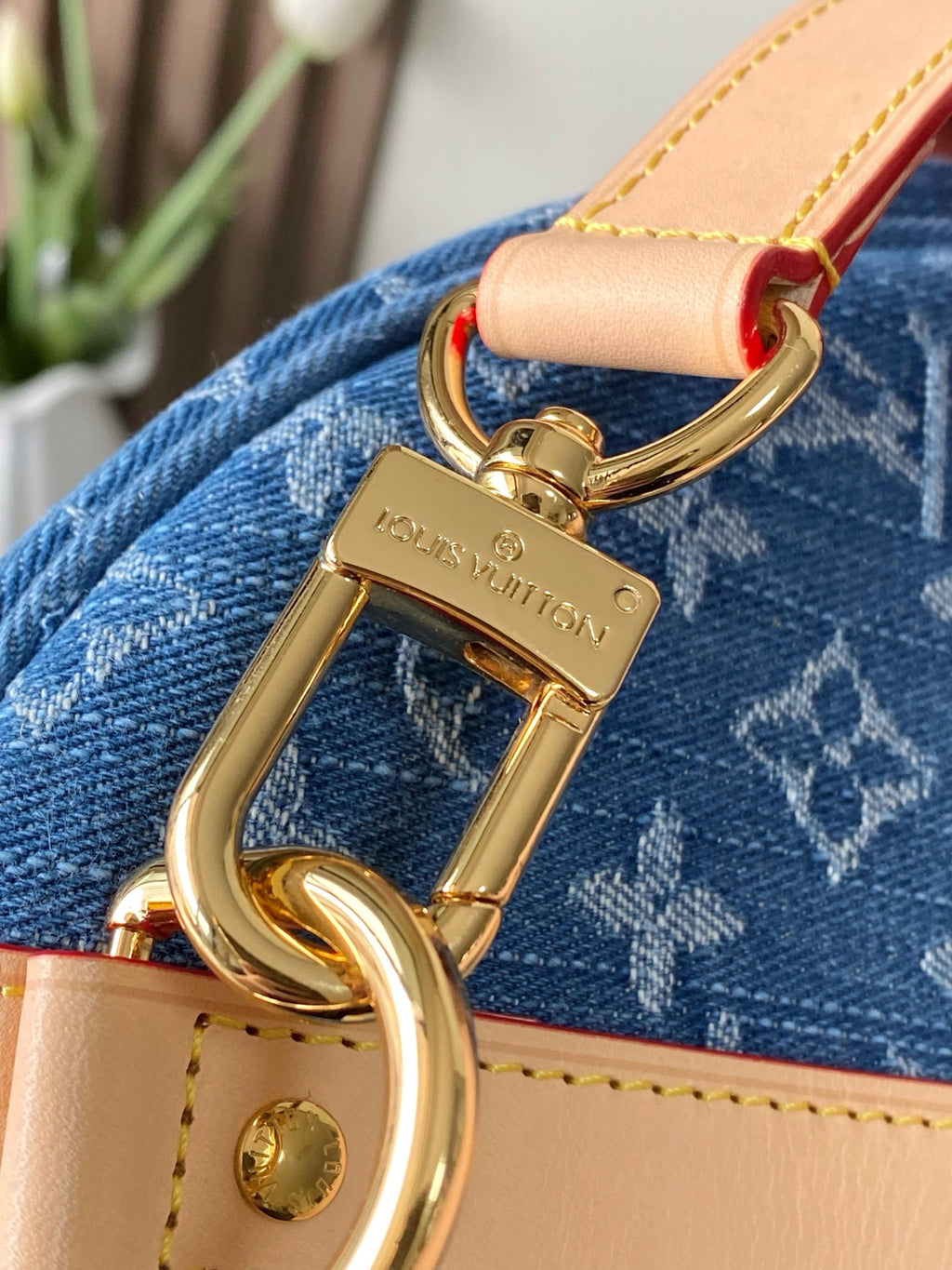 Louis Vuitton Keepall Bandoulière 45 - Denim Blue Monogram