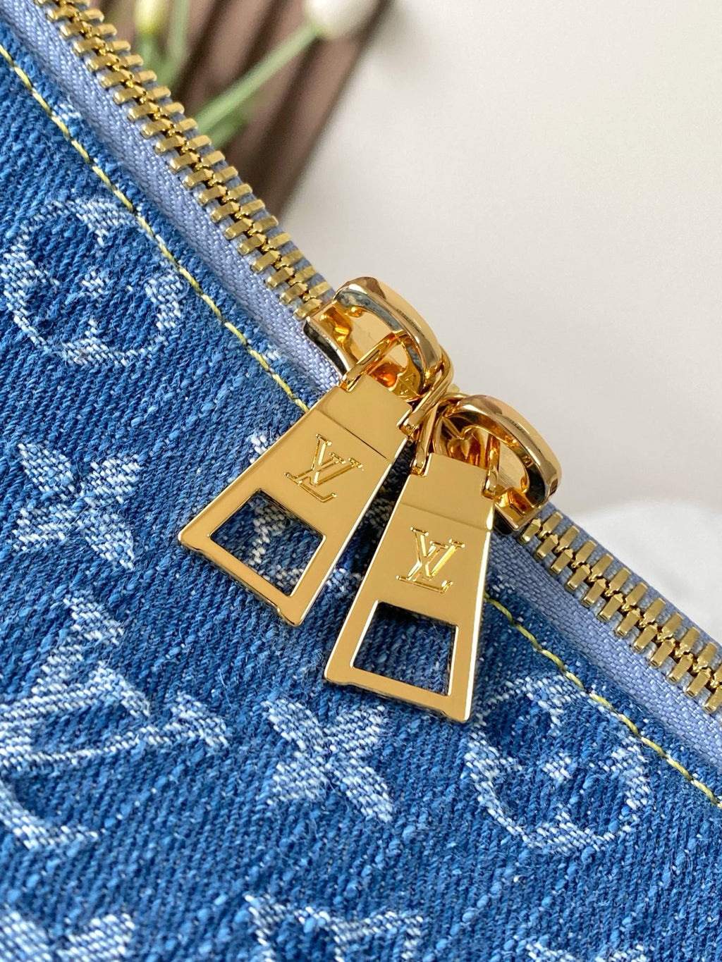 Louis Vuitton Coussin Hobo MM - Denim Blue Monogram