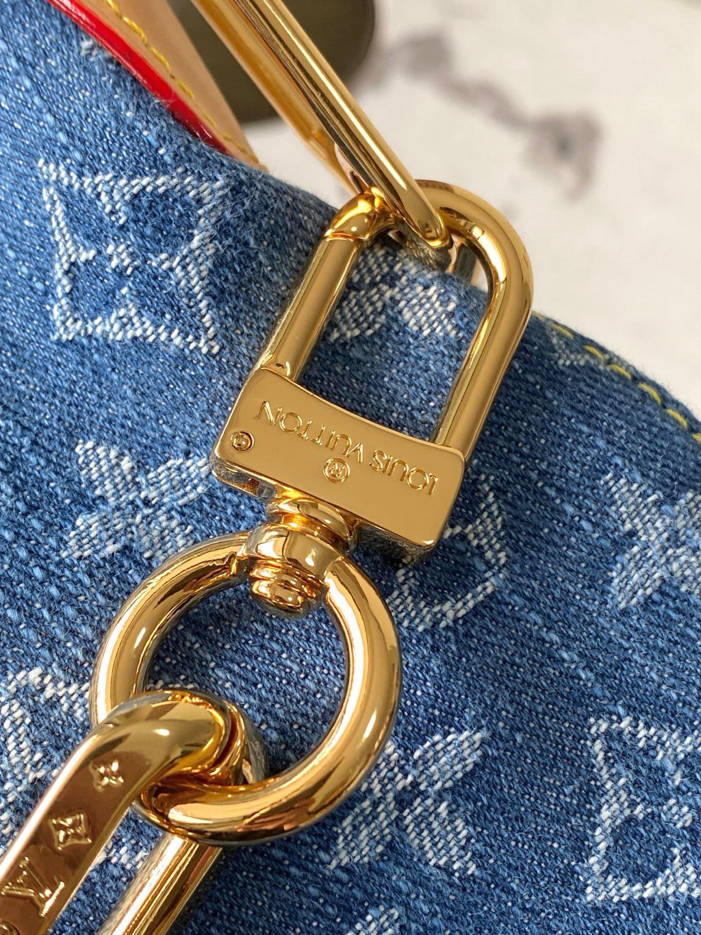 Louis Vuitton Coussin Hobo MM - Denim Blue Monogram