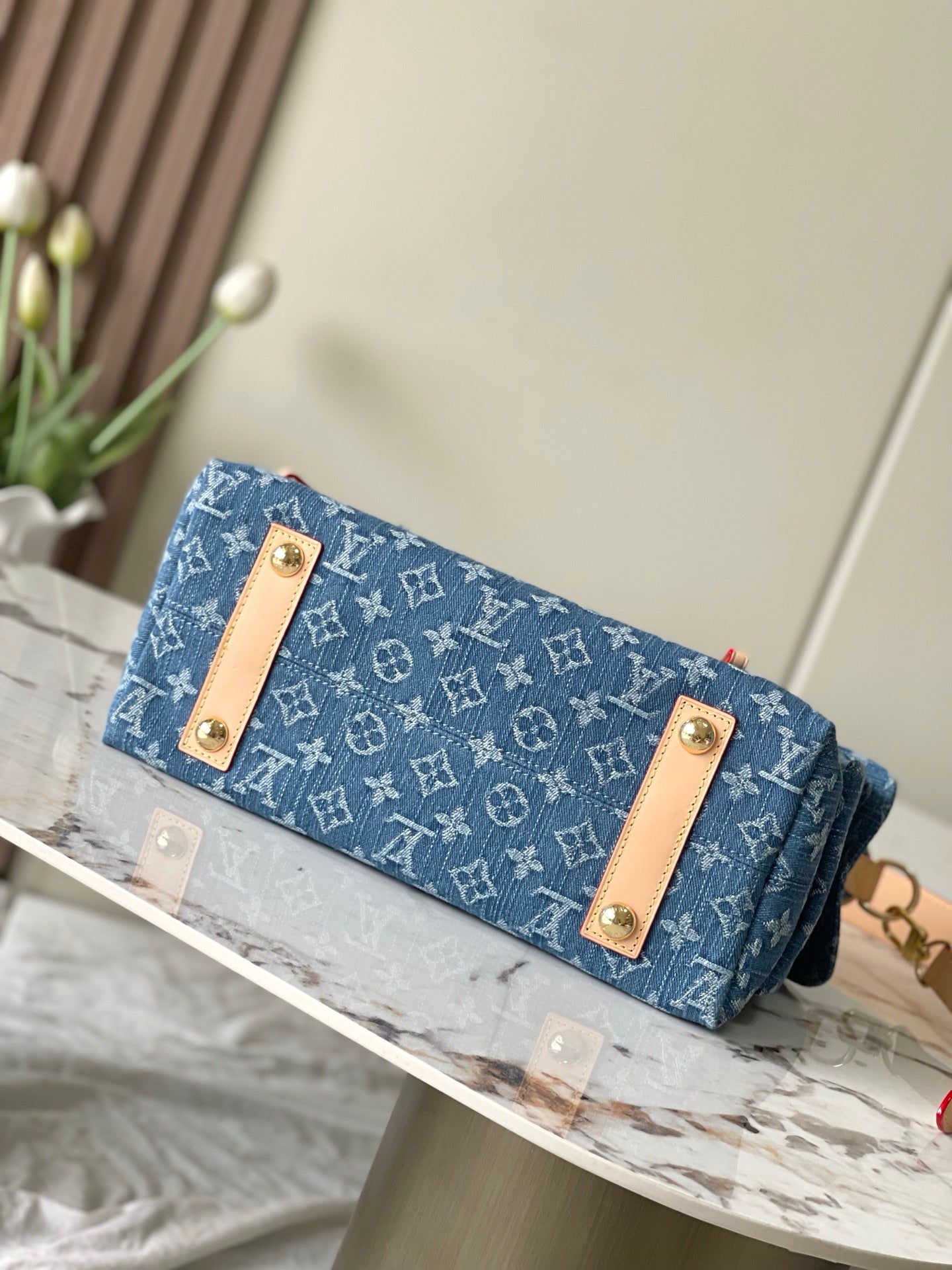 Louis Vuitton Carryall Cargo Small - Denim Blue Monogram