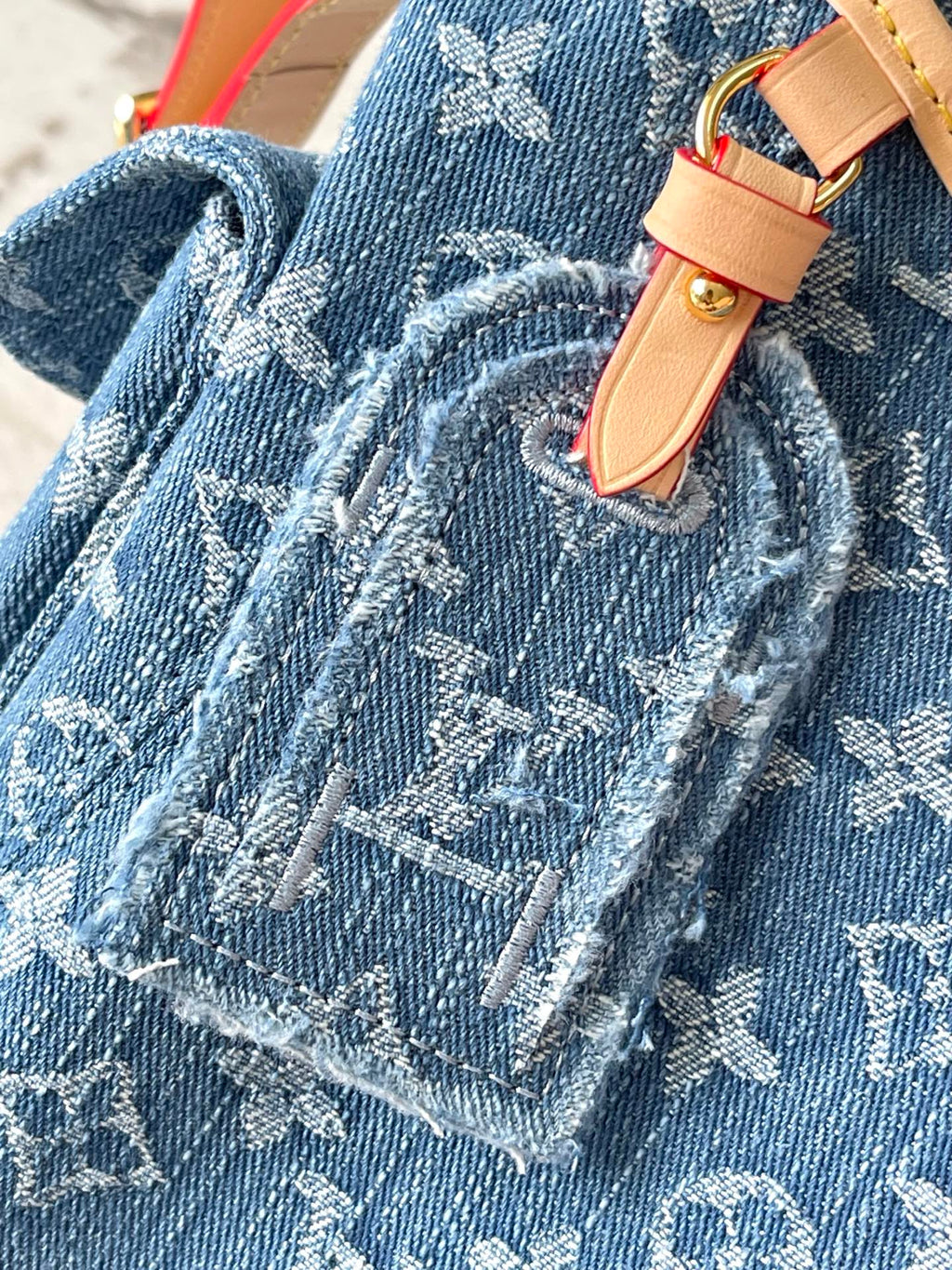 Louis Vuitton Carryall Cargo Small - Denim Blue Monogram