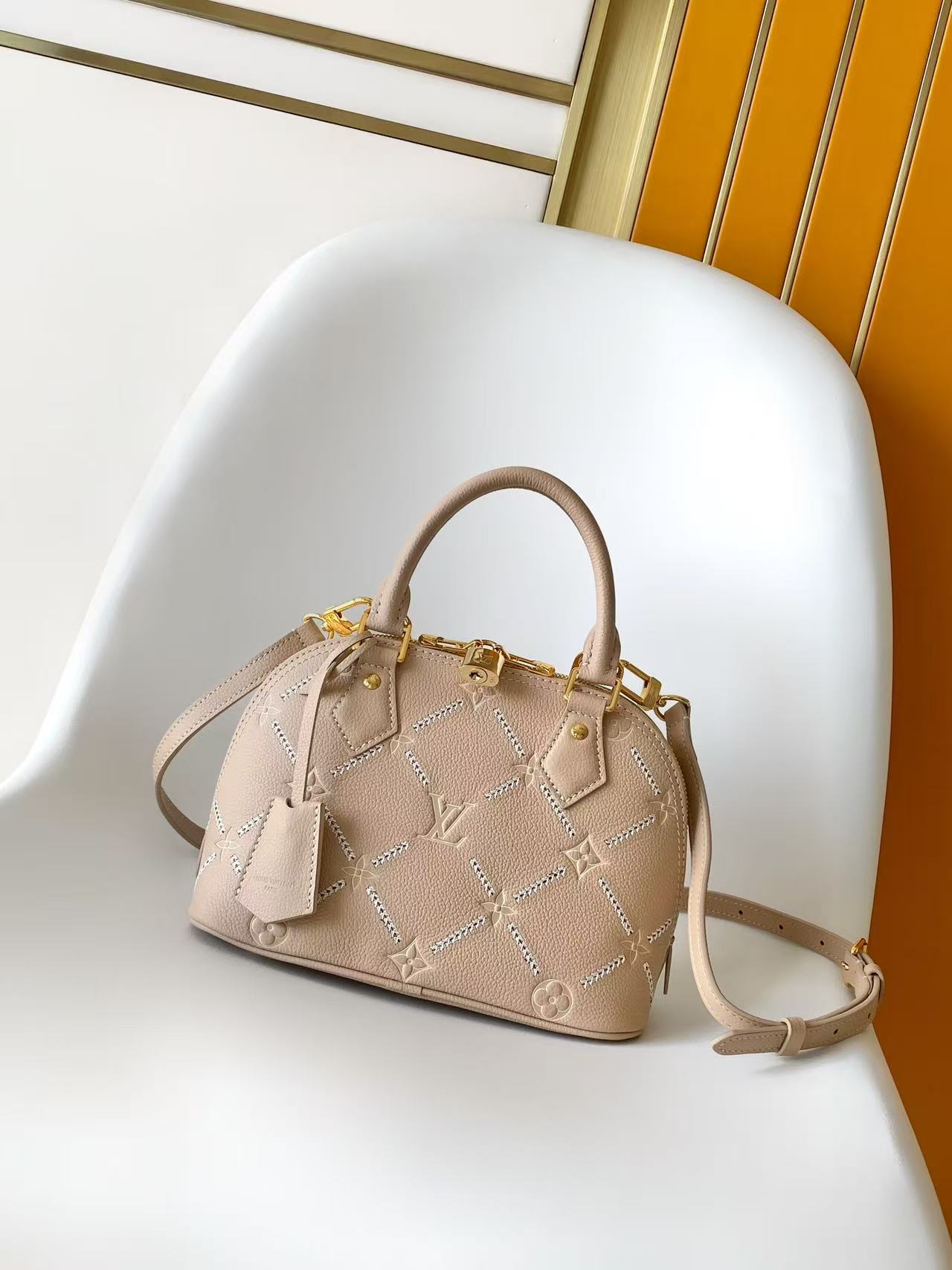 Louis Vuitton Alma BB - Monogram Empreinte Couture