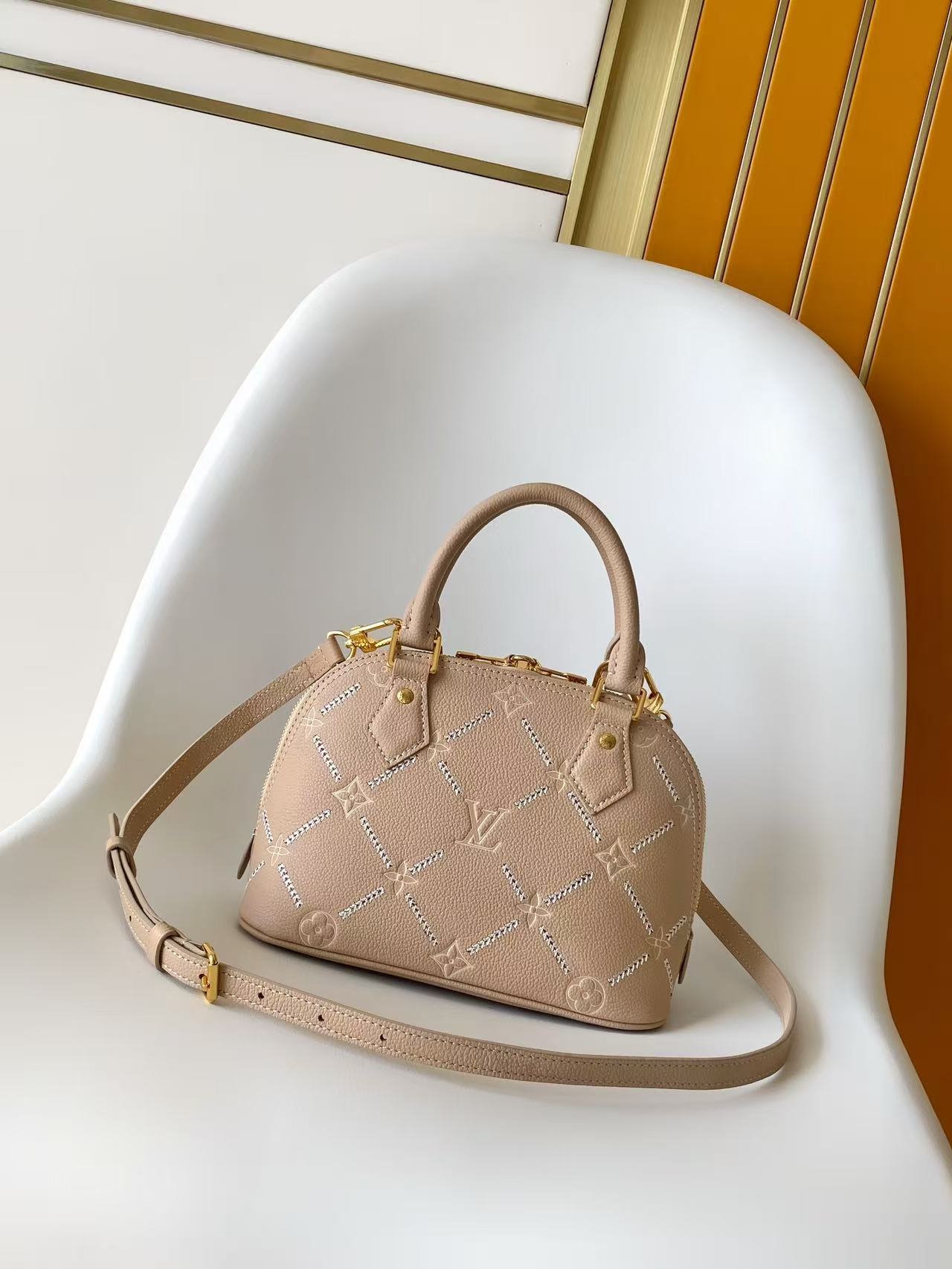Louis Vuitton Alma BB - Monogram Empreinte Couture