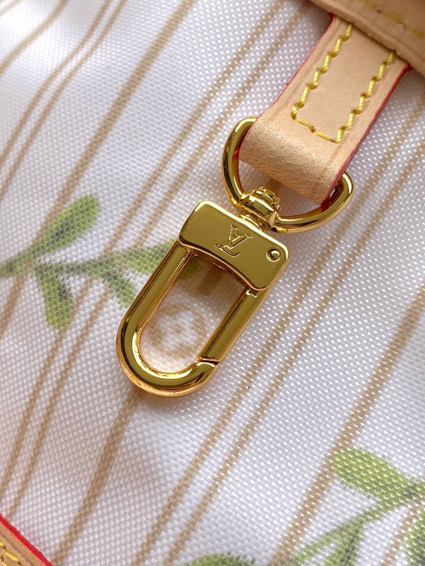 Louis Vuitton Neverfull MM - LV Stamp Nude Monogram