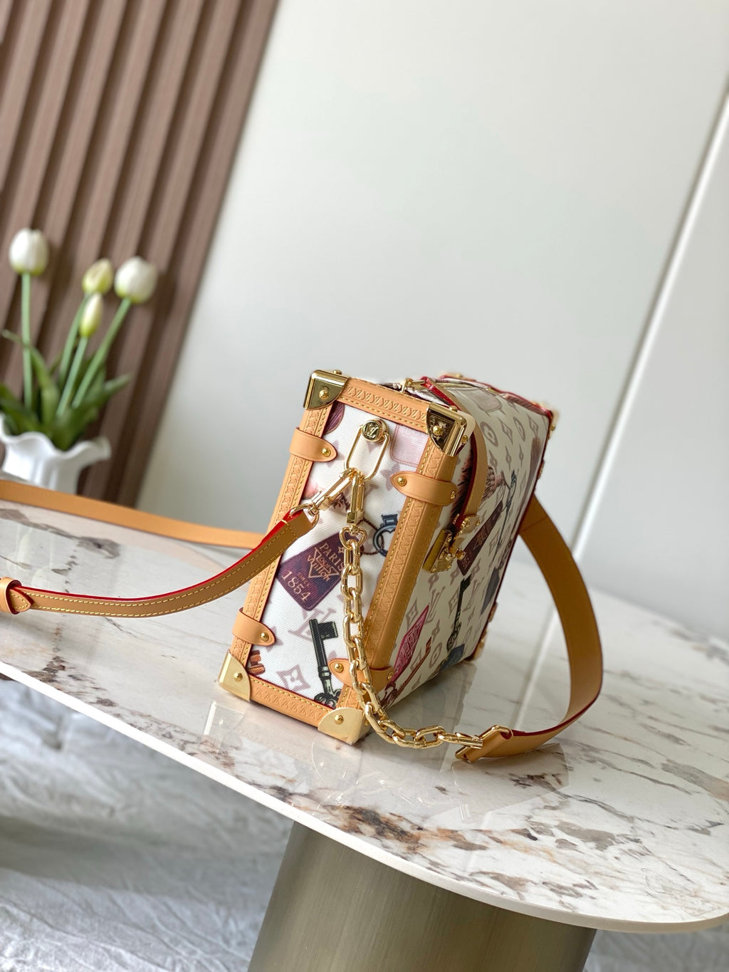 Louis Vuitton Keepall Bandoulière 45 – Flight Mode Getaway Monogram Dune (M28780)