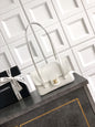 Chanel 26C Small Kelly Shopping Tote — Milky White Caviar Leather with Gold Hardware