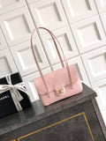Chanel 26C Small Kelly Shopping Tote — Sakura Pink Caviar Leather with Gold Hardware